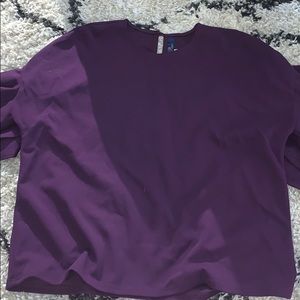 Purple blouse